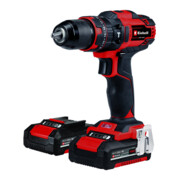Einhell Perceuse-visseuse à percussion sans fil TE-CD 18/40 Li-i +64 (2x2,0Ah)