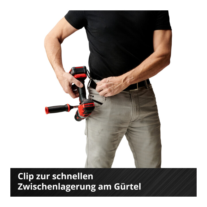 Einhell Perceuse-visseuse à percussion sans fil TE-CD 18 Li-i BL (2x2,0Ah)