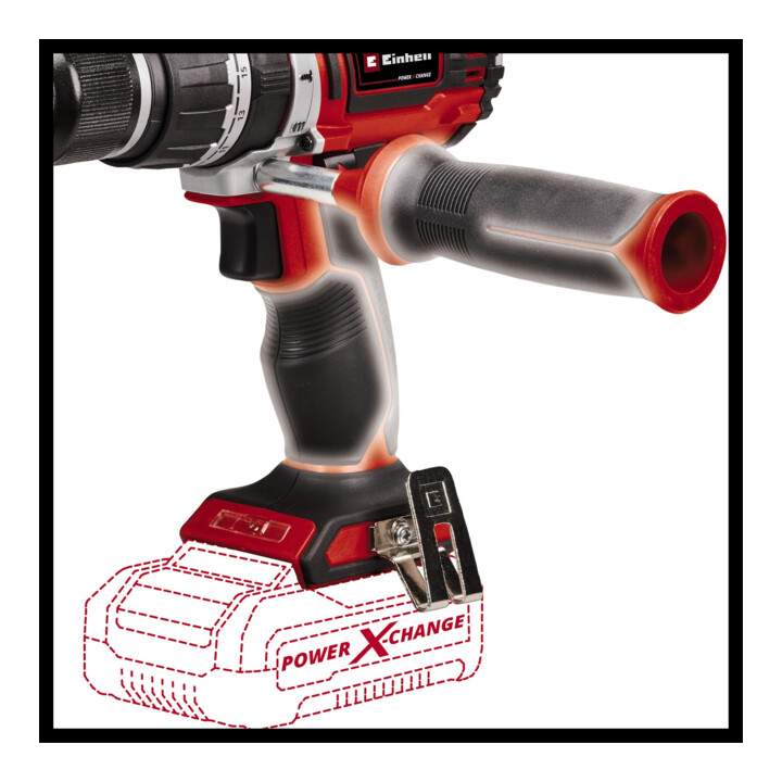 Einhell Perceuse-visseuse à percussion sans fil TP-CD 18/60 Li- i BL Solo