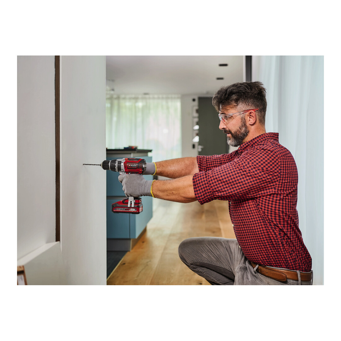 Einhell Perceuse-visseuse à percussion sans fil TP-CD 18/60 Li- i BL Solo
