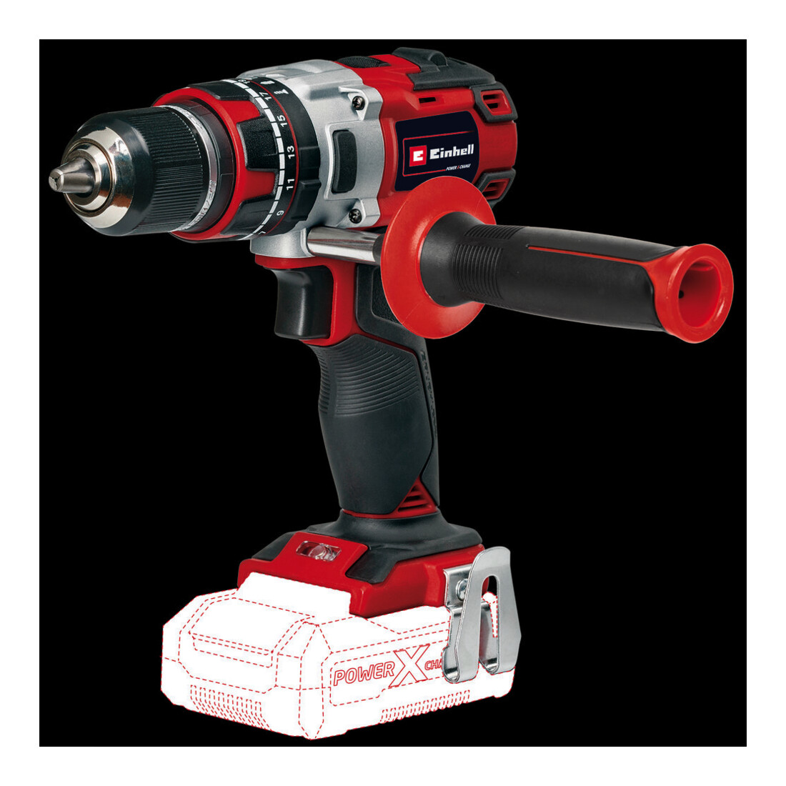 Einhell Perceuse-visseuse à percussion sans fil TP-CD 18/80 Li-i BL -Solo
