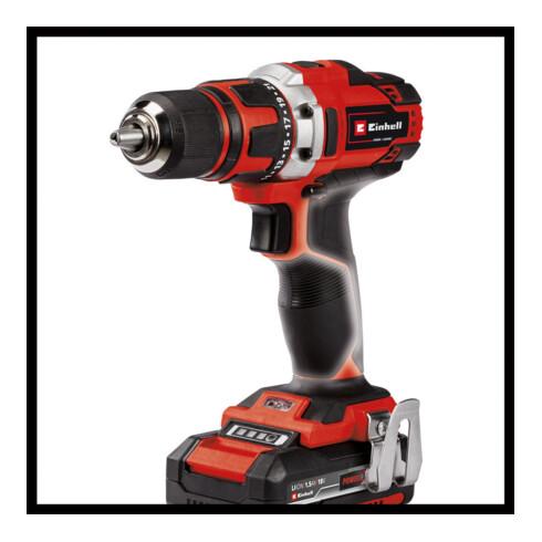 Einhell Perceuse-visseuse sans fil TE-CD 18/40-1 Li (2x1,5 Ah)