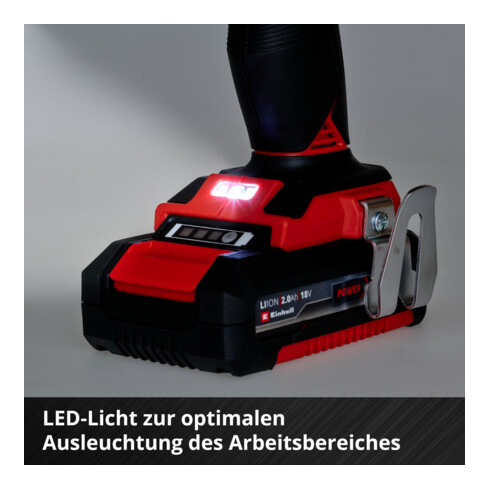 Einhell Perceuse-visseuse sans fil TE-CD 18/50 Li BL (2x2,0Ah)