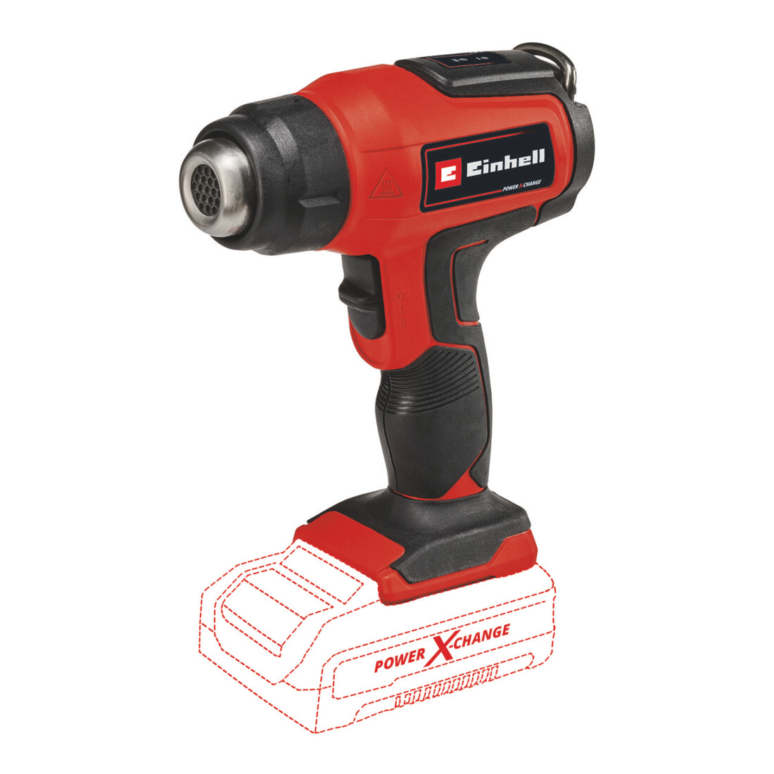 Einhell Pistolet à air chaud sans fil TE-HA 18 Li - Solo