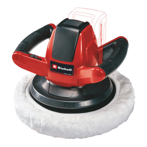 Einhell Polisseuse Auto Sans Fil CE-CB 18/254 Li-Solo