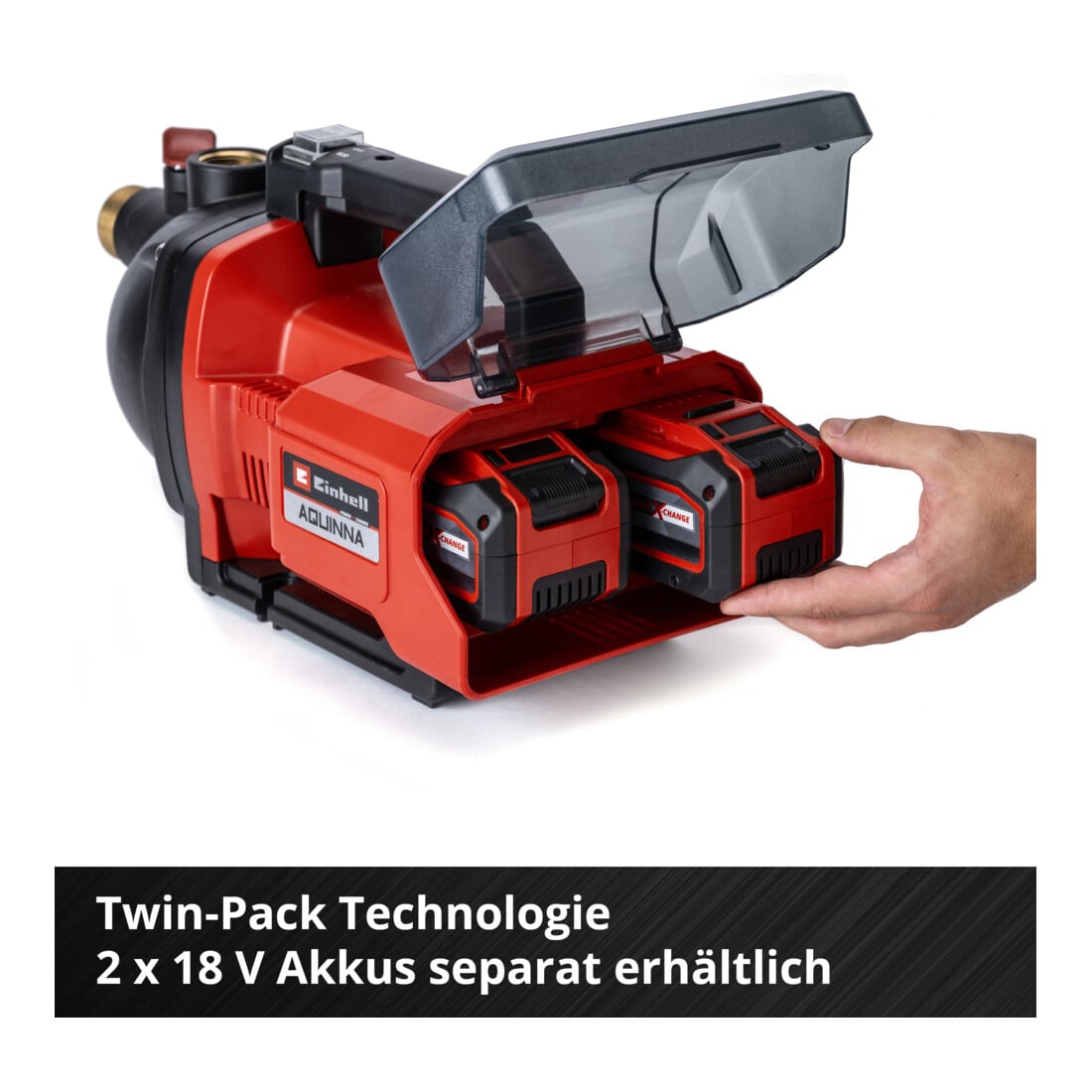 Einhell Pompe de jardin sans fil AQUINNA 36/30