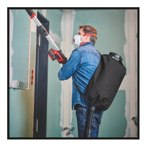 Einhell Ponceuse à sec sans fil TE-DW 18/225 Li - Solo