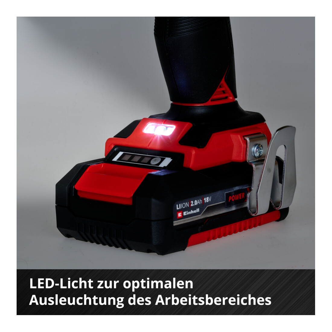 Einhell Professional Akku-Bohrschrauber TE-CD 18/50 Li BL (2x2,0Ah)