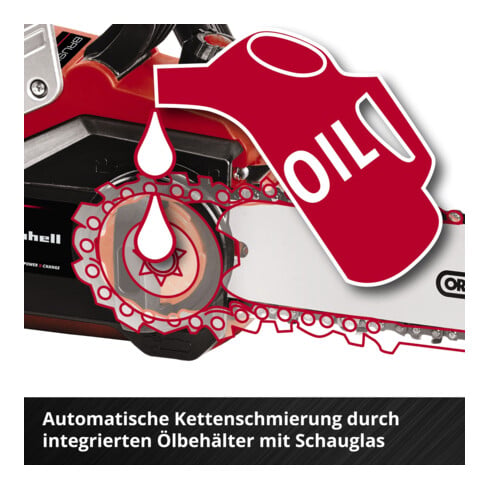 Einhell Professional Akku-Kettensäge GE-LC 36/35 Li-Solo