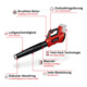 Einhell Professional Akku-Laubbläser GE-LB 36/210 Li E-Solo