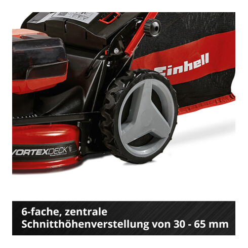 Einhell Professional Akku-Rasenmäher GE-CM 36/47 S HW Li (4x4,0Ah)