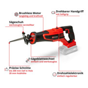 Einhell Professional Akku-Universalsäge TE-AP 18/28 Li BL - Solo-5
