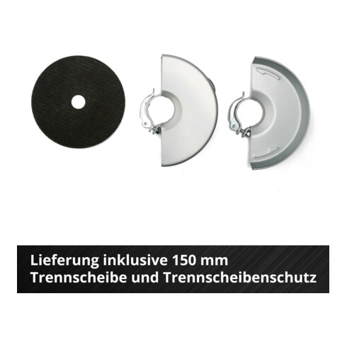 Einhell Professional Meuleuse d'angle sans fil AXXIO 18/150
