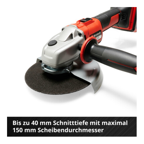 Einhell Professional Meuleuse d'angle sans fil AXXIO 18/150