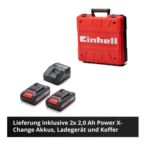 Einhell Professional Perceuse-visseuse à percussion sans fil TP-CD 18/50 Li-i BL (2x2,0Ah)