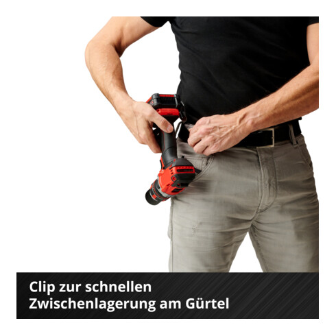 Einhell Professional Perceuse-visseuse à percussion sans fil TP-CD 18/50 Li-i BL (2x2,0Ah)