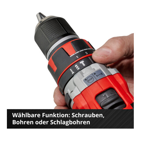 Einhell Professional Perceuse-visseuse à percussion sans fil TP-CD 18/50 Li-i BL (2x2,0Ah)