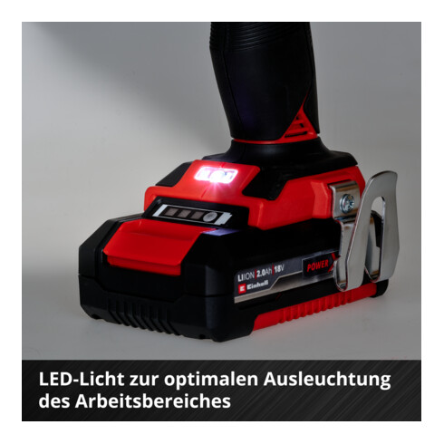 Einhell Professional Perceuse-visseuse à percussion sans fil TP-CD 18/50 Li-i BL (2x2,0Ah)