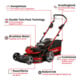 Einhell Professional Tondeuse à gazon sans fil GP-CM 36/47 S HW Li (4x4,0Ah)