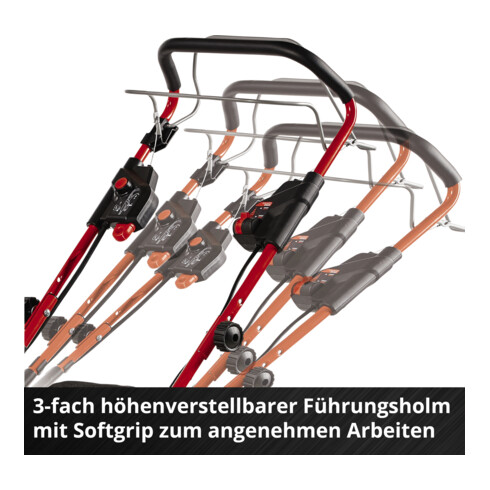 Einhell Professional Tondeuse à gazon sans fil GP-CM 36/47 S HW Li (4x4,0Ah)