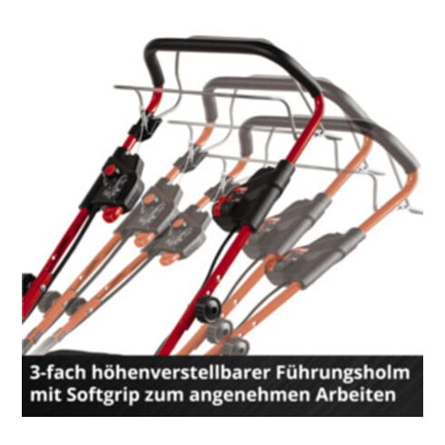 Einhell Professional Tondeuse à gazon sans fil GP-CM 36/47 S HW Li (4x4,0Ah)