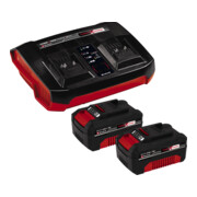 Einhell PXC-Kit de démarrage 2x 4,0Ah & Twincharger Kit