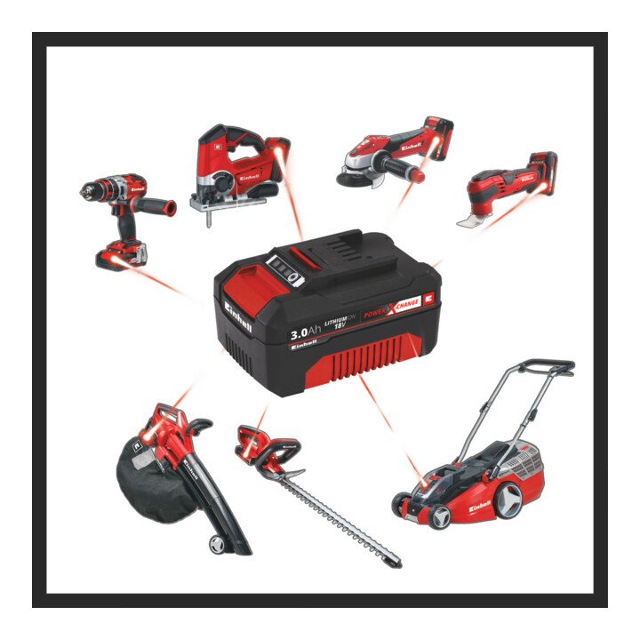 Einhell PXC-Starter-Kit 2x 3,0Ah& Twincharger Kit