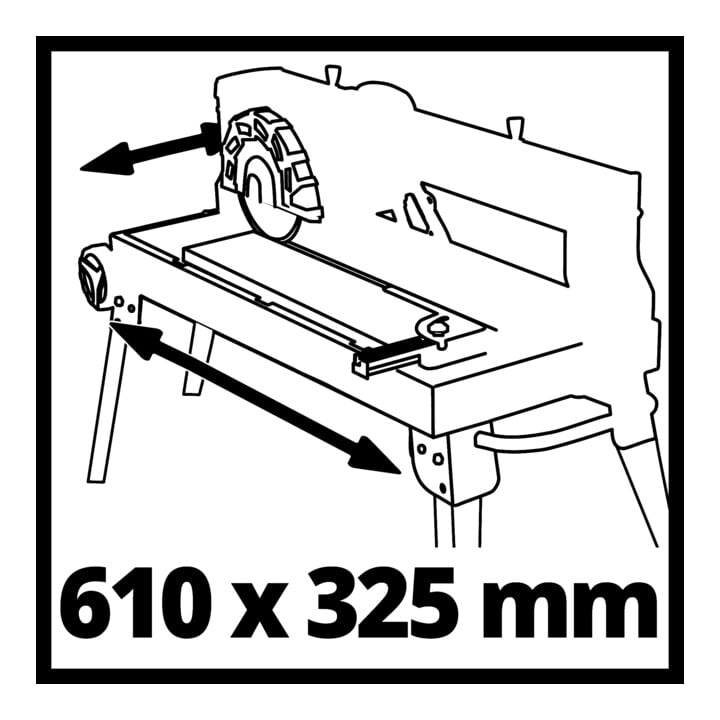 Einhell Radial-Fliesenschneidmaschine TE-TC 620 U