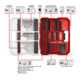 Einhell schlagfestes Bit- und Bohrer-Set XL-CASE 95-tlg., Bits, Bohrer, Bithalter, Steckschlüssel, Bohrstopper inkl. Aufbewahrungsbox-2