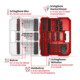 Einhell schlagfestes Bit- und Bohrer-Set XL-CASE 95-tlg., Bits, Bohrer, Bithalter, Steckschlüssel, Bohrstopper inkl. Aufbewahrungsbox-4