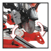 Einhell Scie à onglet à traction TC-SM 2534/1 Dual-5
