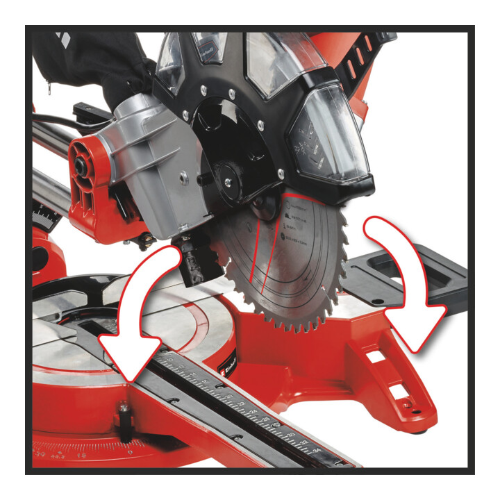 Einhell Scie à onglet à traction TC-SM 2534/1 Dual