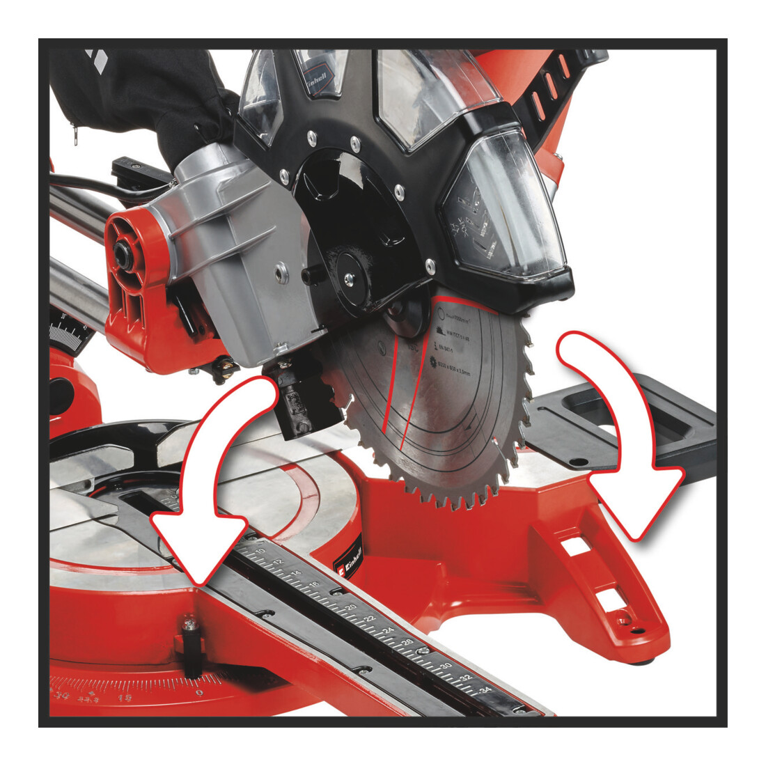Einhell Scie à onglet à traction TC-SM 2534/1 Dual