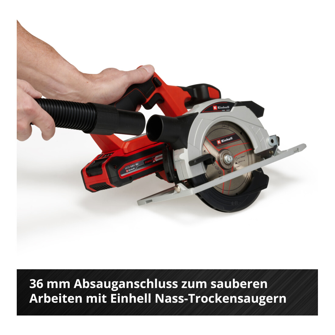 Einhell Scie circulaire portative sans fil TE-CS 18/150 Li - Solo