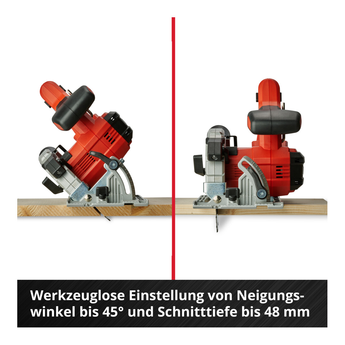Einhell Scie circulaire portative sans fil TE-CS 18/150 Li - Solo