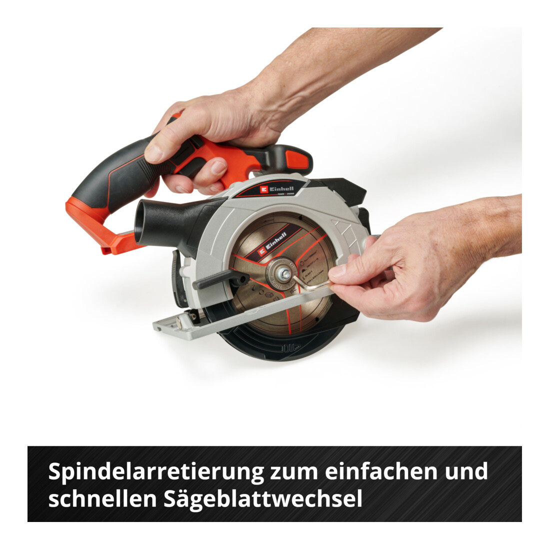 Einhell Scie circulaire portative sans fil TE-CS 18/150 Li - Solo