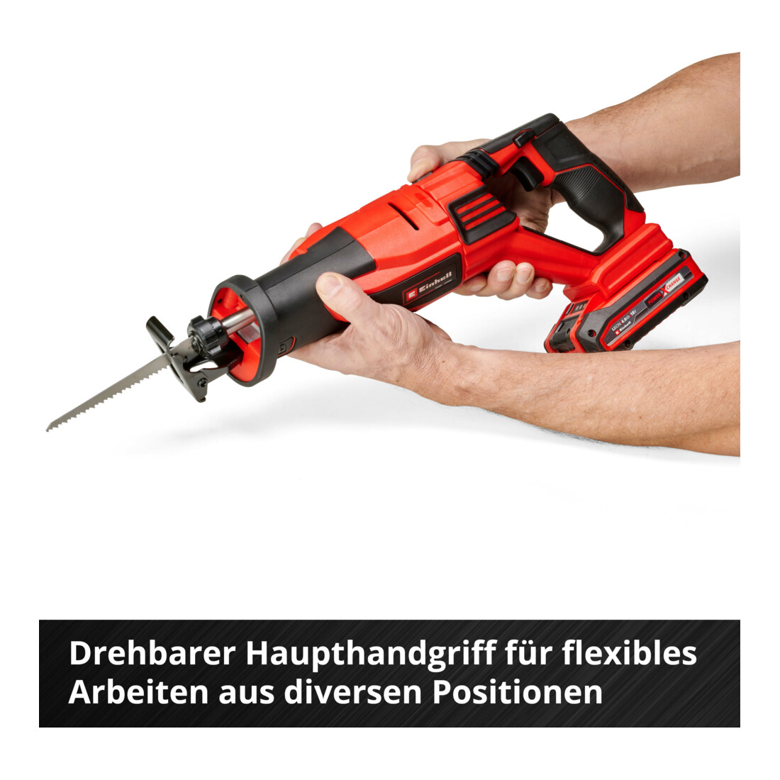 Einhell Scie universelle sans fil TE-AP 18/28 Li BL - Solo
