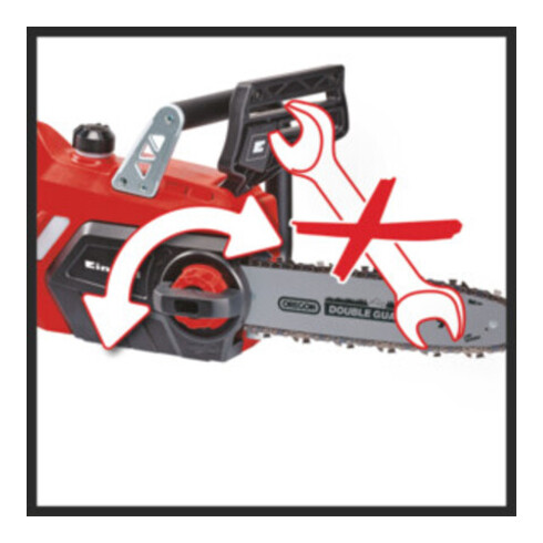 Einhell Sega a catena a batteria GE-LC 18 Li kit (1x3,0 Ah)
