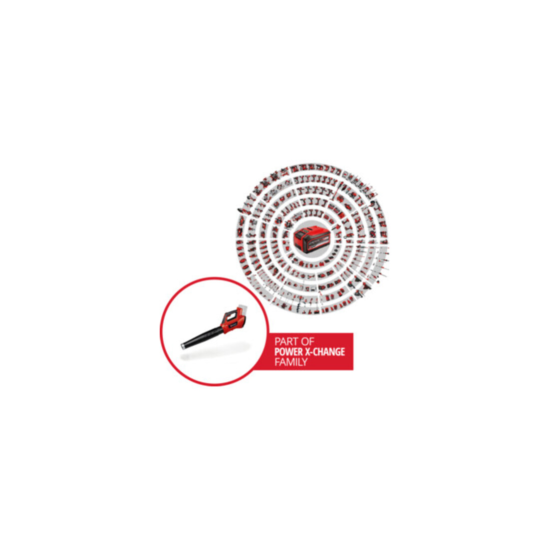 Einhell Souffleur de feuilles sans fil GE-LB 36/210 Li E-Solo