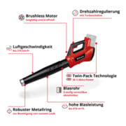 Einhell Souffleur de feuilles sans fil GE-LB 36/210 Li E-Solo-4