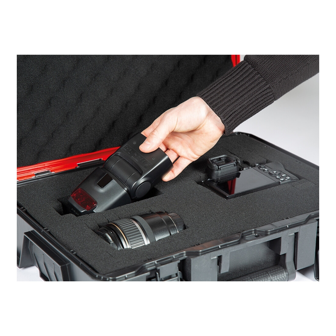 Einhell Systemkoffer E-Case S-F incl. grid foam