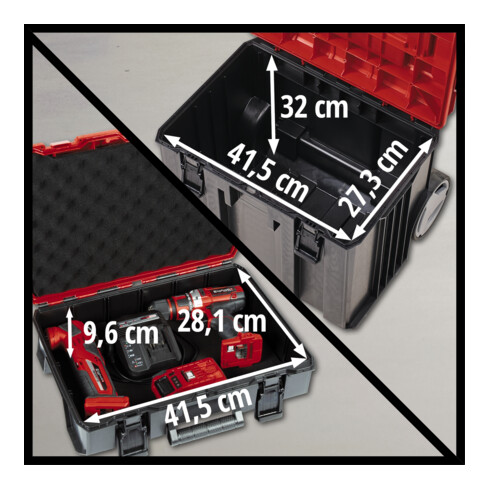 Einhell Systemkoffer E-Case Tower
