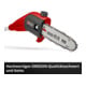 Einhell Taille-haie sur perche sans fil GC-LC 18/20 Li T-Solo