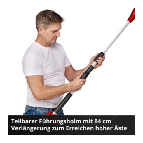 Einhell Taille-haie sur perche sans fil GC-LC 18/20 Li T-Solo