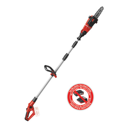 Einhell Taille-haie sur perche sans fil GE-LC 18 Li T-Solo