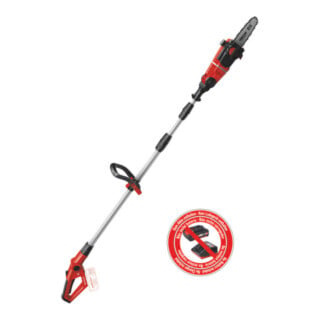 Einhell Taille-haie sur perche sans fil GE-LC 18 Li T-Solo