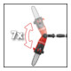 Einhell Taille-haie sur perche sans fil GE-LC 18 Li T-Solo-5