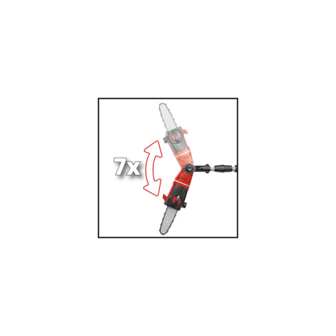 Einhell Taille-haie sur perche sans fil GE-LC 18 Li T-Solo