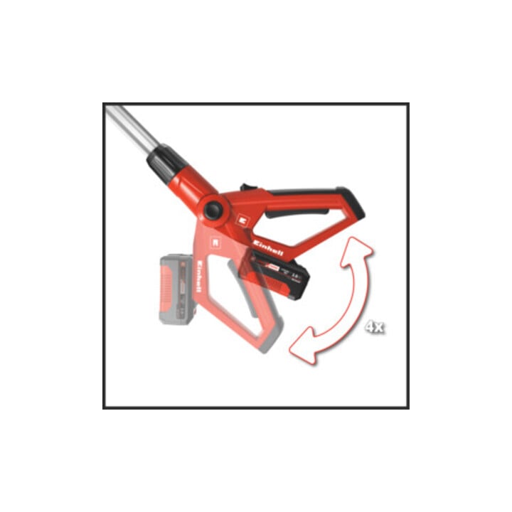 Einhell Taille-haie sur perche sans fil GE-LC 18 Li T-Solo