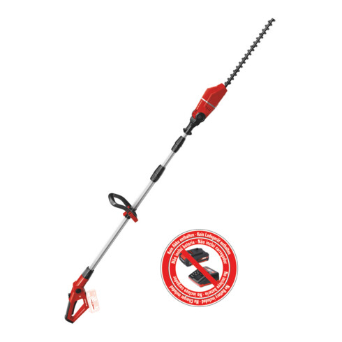Einhell Taille-haie télescopique sans fil GE-HH 18/45 Li T-Solo